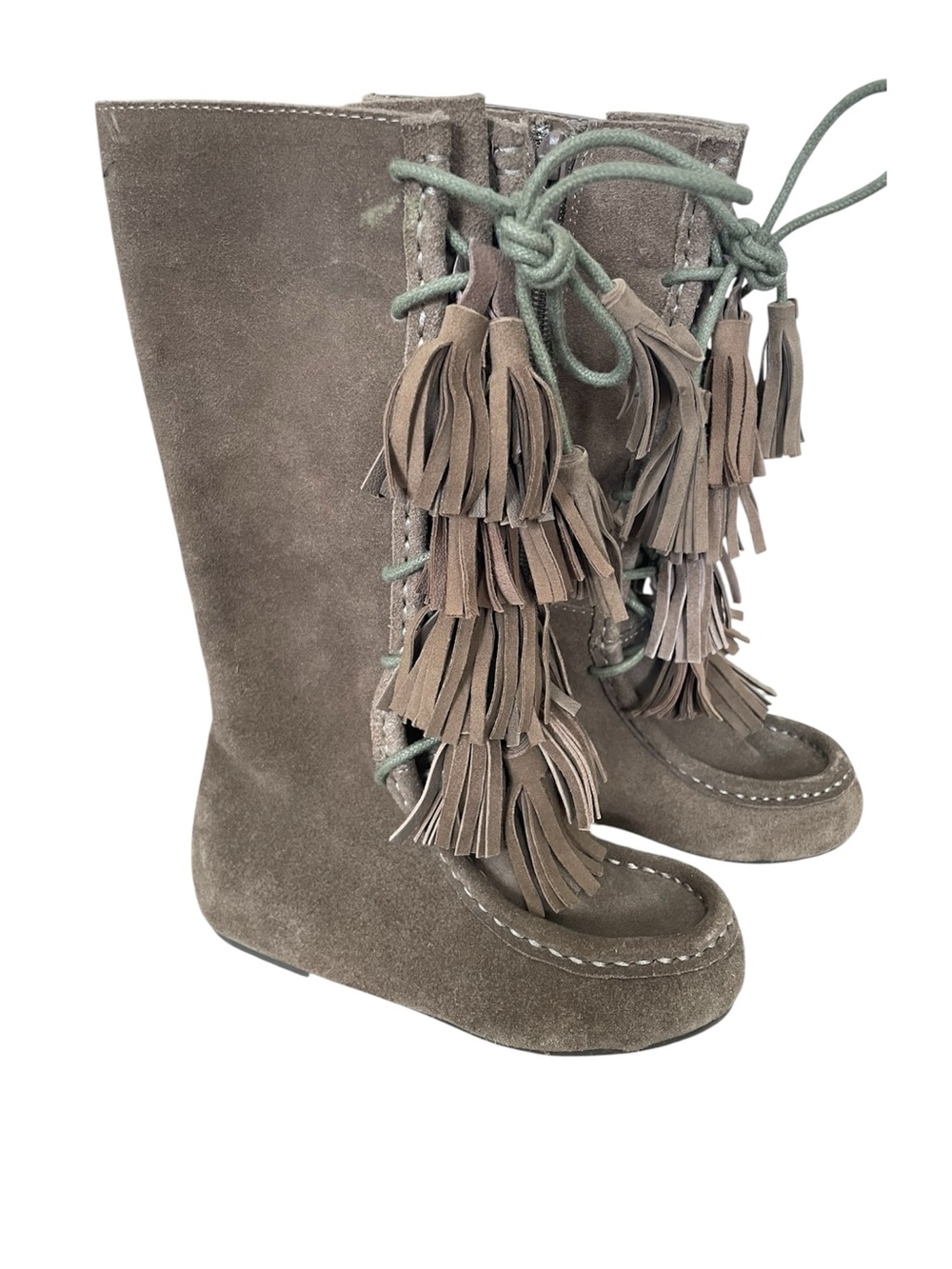 Joyfolie Cheyenne boots in Brindle Suede size 9